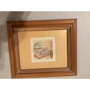 Lina‎ Bella-Ramirez Framed Art Print Mom's Love Up-Dated Poem Signed